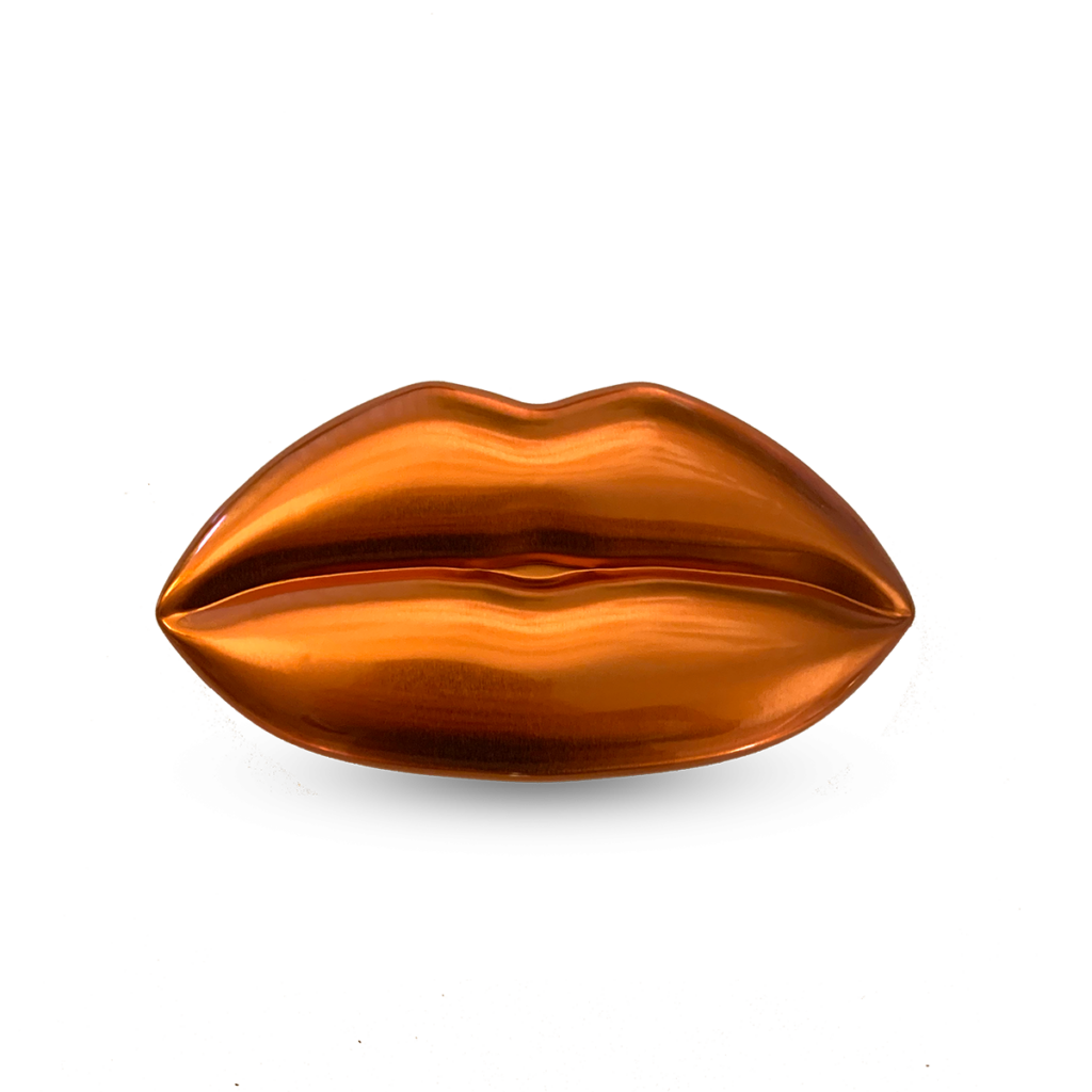 Orange Lips Tin | Bisous, Bisous!