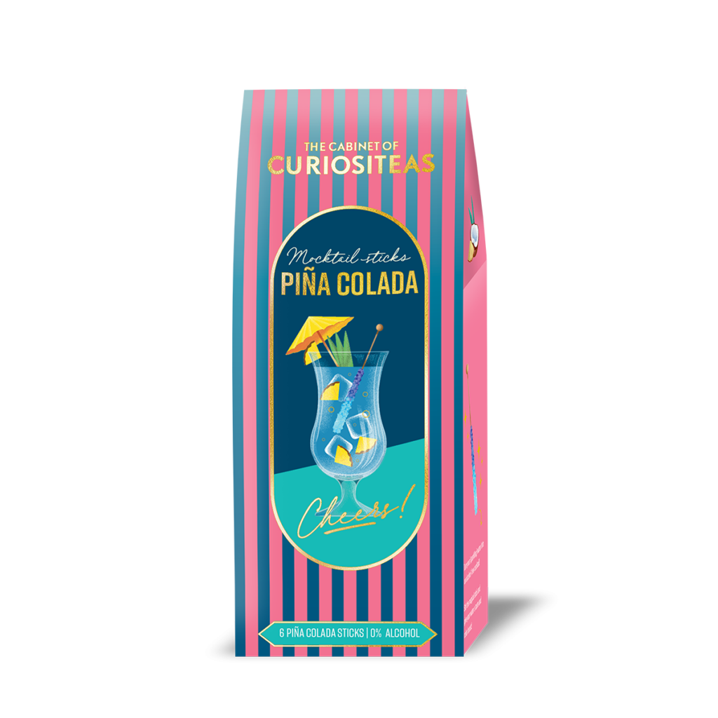 Pina Colada Mocktail Sticks (6 mocktail sticks in 1 giftbox)
