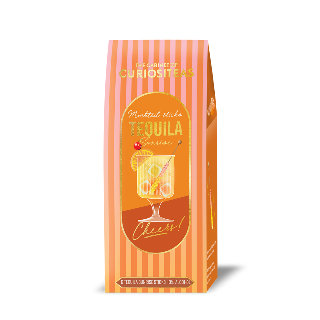 Tequilla Sunrise Mocktail Sticks (6 mocktail sticks in 1 giftbox)