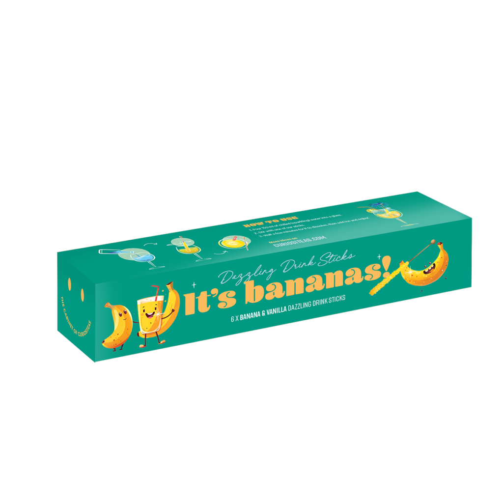 Let's go Bananas Magical Drink Sticks (6 sticks in one box) -