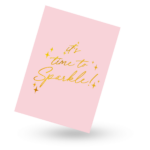 Persoonlijk kaartje: Time to Sparkle!