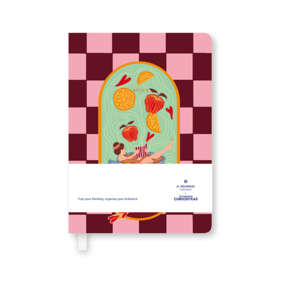 A-Journal x Curiositeas Notebook (girl bath)