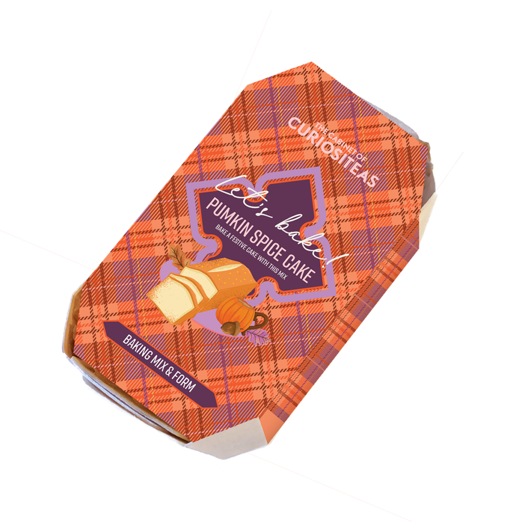 Pumpkin Spice Cake Baking Kit | Tartan Orange