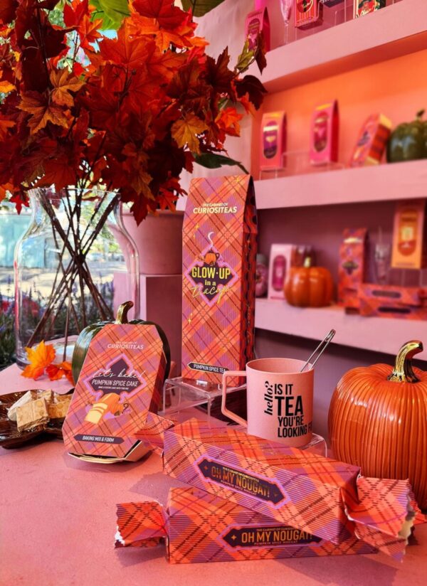 Pumpkin Spice thee, Cake Baking Kit en Nougat in herfstsfeer