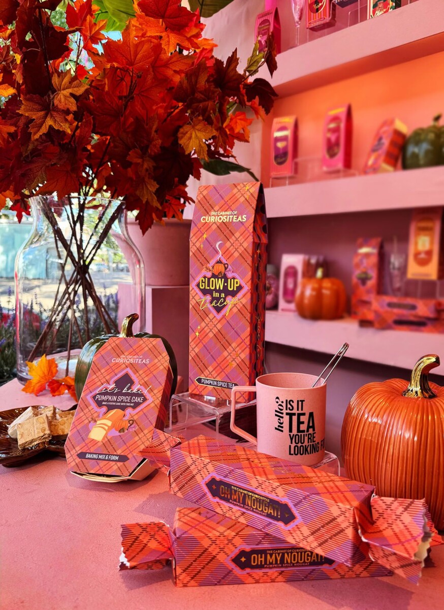 Pumpkin Spice thee, Cake Baking Kit en Nougat in herfstsfeer